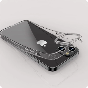 Hülle Flexair Hybrid für Apple iPhone 15 Clear