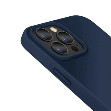 Etui na telefon UNIQ Lino do Apple iPhone 13 Pro / 13 6,1" niebieski/marine blue