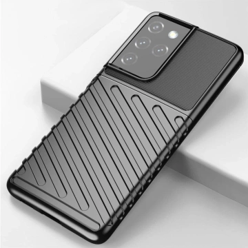 Schützende Thunder Case für Samsung Galaxy S23 Ultra Silikonhülle Blau