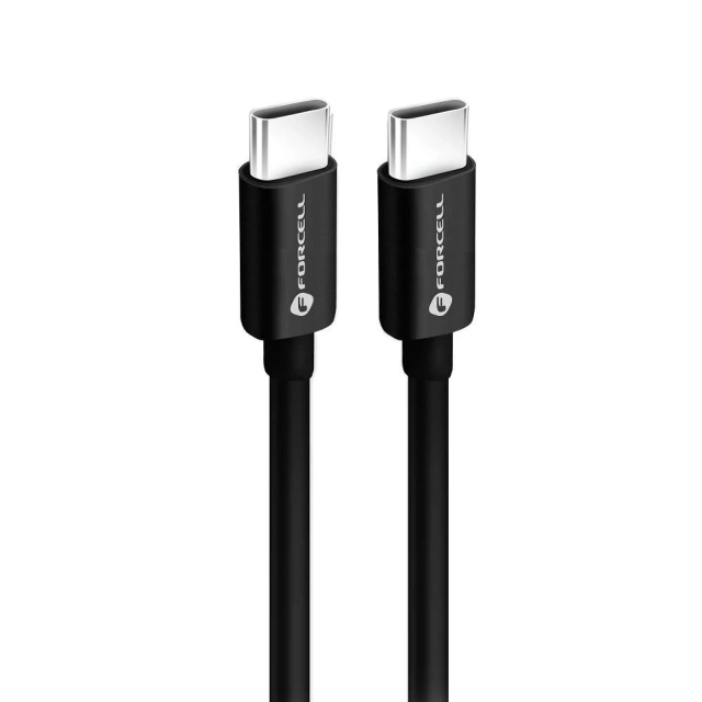 USB-C-auf-USB-C-Kabel 60 W 1 m Forcell C338 QC 4.0 PD für Smartphones und Laptops