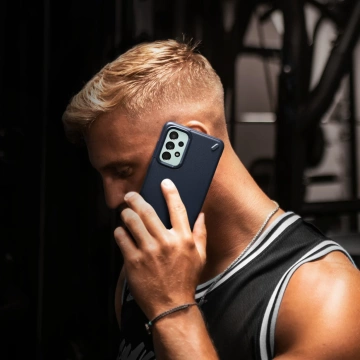 Ringke Onyx strapazierfähige Hülle für Samsung Galaxy A73 marineblau