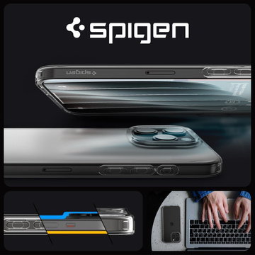 Hülle für iPhone 15 Pro Max Spigen Liquid Crystal Case, Schutzhülle für das Crystal Clear-Telefon