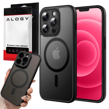 Etui do Apple iPhone 13 Pro obudowa Alogy MagSafe Hybrid Matte Case pokrowiec matowy z ochroną obiektywu + Szkło