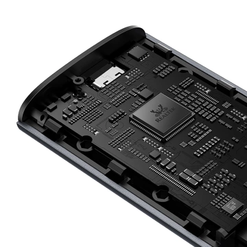 Baseus FlyJoy M.2 NVMe 10 Gb/s SSD-Gehäuse – Graues Gehäuse bis zu 8 TB