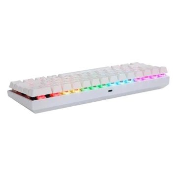 Motospeed SK62 kabellose mechanische Tastatur weiß (blaue Schalter)