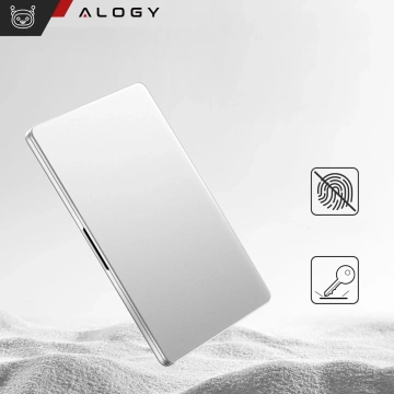 Etui ochronne do Apple Macbook Air 15 M2/M3/M4 2023/2024/2025 Alogy AirGuard™ Elastyczna obudowa Matowa Przezroczysta Biel