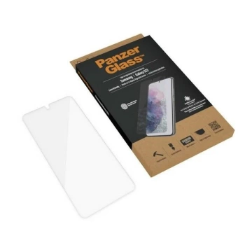 Szkło PanzerGlass E2E Microfracture do Samsung S22 G901 Case Friendly AntiBacterial czarny/black 7293