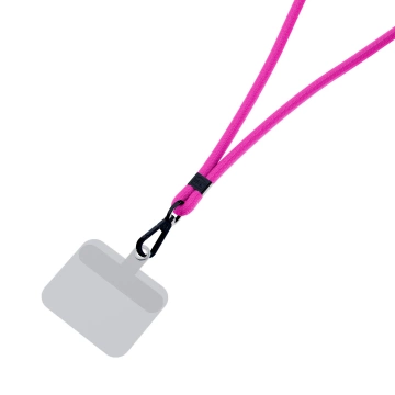 Universelles Smartphone-Lanyard 3mk EasyClip Pink (schwarz)