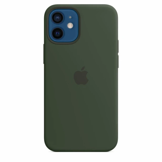 Etui do Apple iPhone 12 mini Silicone Case MagSafe Zielone