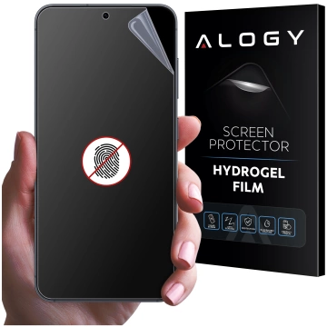 Folia "MATOWA" do Samsung Galaxy S24 FE Hydrożelowa Alogy HydroSkin Matte Pro™ na ekran do etui "BEZ ODCISKU PALCÓW"