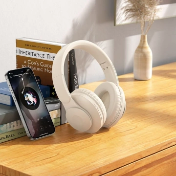 Hoco W45 nauszne Bluetooth 5.3 – 46 h, AUX, karta TF, składane, mikrofon