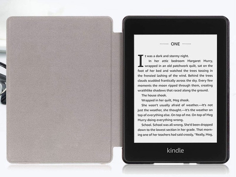 Etui Alogy Smart Case Kindle Paperwhite 4 zielone + FOLIA