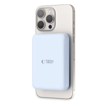 Magnetische Powerbank PB11 Lifemag Magsafe Power Bank 10000 mAh Blau