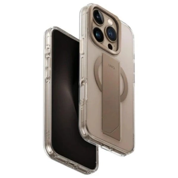 Etui do iPhone 16 Pro UNIQ Heldro Max Złote MagSafe MagClick