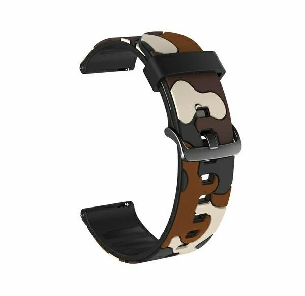 Smartwatch-Armband Beline Uhrenarmband 22mm Camo-Muster 2