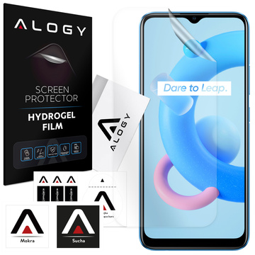 Folia Hydrożelowa do Realme C11 2021/ C20 ochronna na telefon na ekran Alogy Hydrogel Film