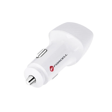 Forcell Carbon 38W PD 3.0 QC 3.0 USB-C und USB-Autoladegerät
