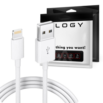 KABEL 2SZT 1M USB PRZEWÓD DO ŁADOWARKI LIGHTNING DO IPHONE 8/11/12/13/14