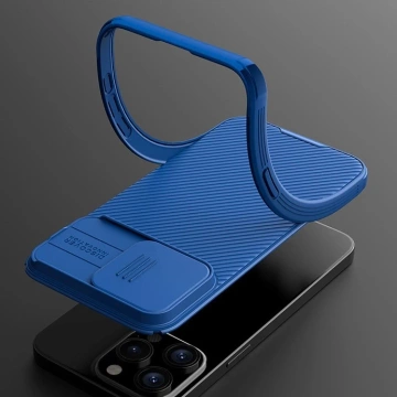 Nillkin CamShield Pro magnetische Hülle für iPhone 15 Pro Max mit Kameraschutz – Schwarz
