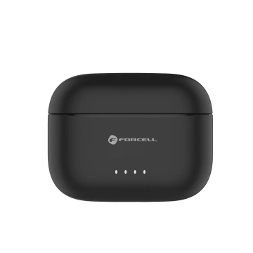 Słuchawki bezprzewodowe douszne Forcell Super Clear Calls ANC ENC Dongle Black