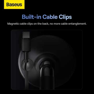 Baseus c01 magnetic dashboard car mount holder black