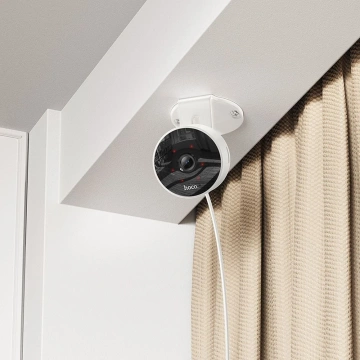 Kamera Wi-Fi HOCO D7 Full HD, IR, detekcja ruchu, do wnętrz