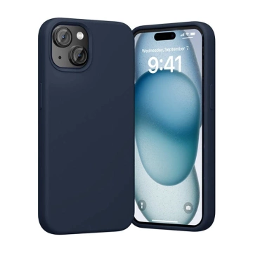 iPhone 15 Vention KUFL0-10 MagSafe Schutzhülle Blau Marine