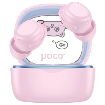 TWS-Kopfhörer für Kinder Hoco EW111 Bluetooth 5.4 Rosa