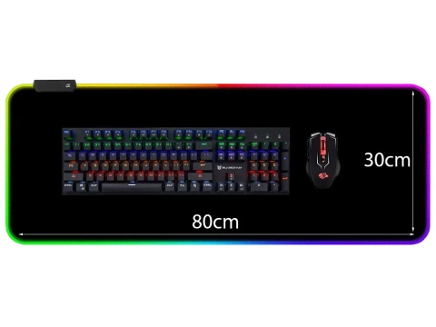 Beleuchtetes Gaming-Mauspad LED XXL