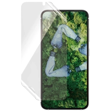 Hybridglas für Samsung Galaxy S23 PanzerGlass Matrix Ultra-Wide Fit mit Positionierer