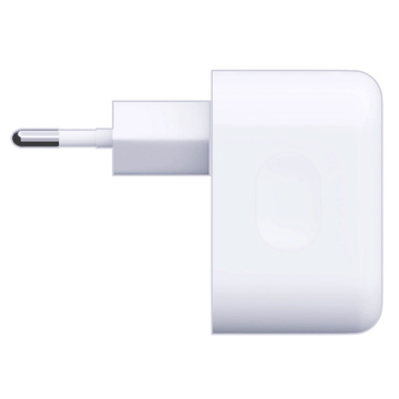 Ładowarka sieciowa uniwersalna kątowa 90° 3mk PD 35W 2x USB-C Type C Hyper Charger biała
