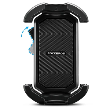 Uchwyt rowerowy Rockbros na kierownicę 4,7–6,8″ – czarny