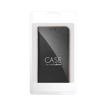 Kabura Smart Pro Book do Samsung S25 Edge Skórzana Czarna