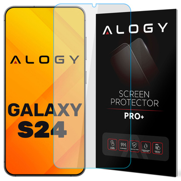 Szkło hartowane do Samsung Galaxy S24 na ekran Screen Protector Pro+ 9H Alogy
