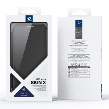 Samsung Galaxy S25 Edge Black Skin X Pro MagSafe Schwarze Hülle