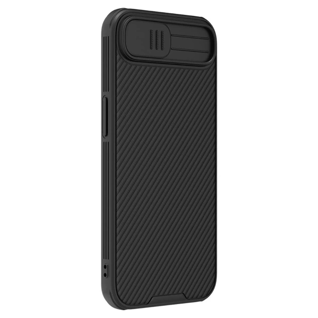 iPhone 16e Hülle Nillkin CamShield Pro Kameraabdeckung Schwarz