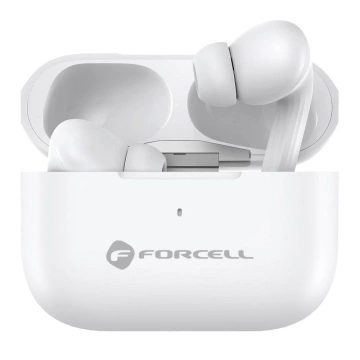 Słuchawki bezprzewodowe douszne Forcell F-Audio TWS Master Pro białe White