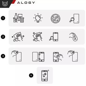 Szkło hartowane na ekran do etui Alogy Full Glue case friendly do Realme 12 PRO / Realme 12 PRO+ PLUS 5G