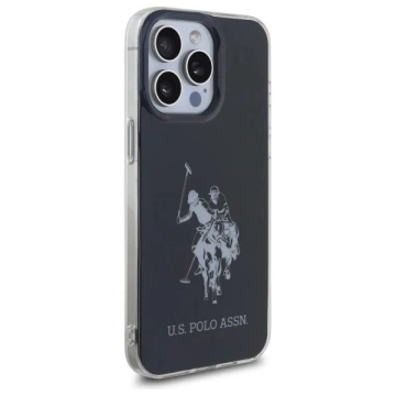 Etui do iPhone 15 Pro Max US Polo Shiny Big Logo Czarne
