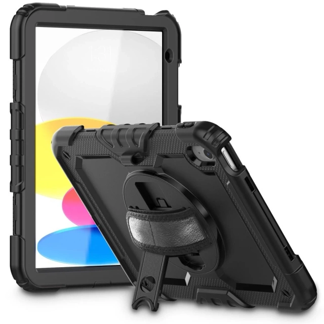 Etui na tablet Solid360 do Apple iPad 11 2025 / 10.9 2022 BLACK
