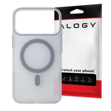 Etui do Apple iPhone 17 Pro Max – matowa obudowa do MagSafe z ochroną obiektywu, smukłe i odporne na zarysowania, idealne dopasowanie – Alogy Skinny MatteCase™ Białe