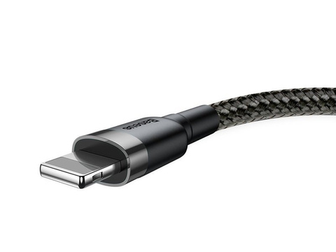 Baseus Cafule USB Lightning Kabel für iPhone iPad iPod 2A 3m Schwarz