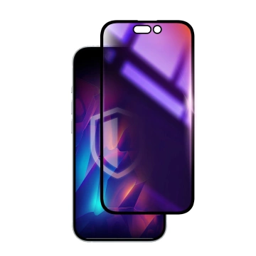 Sichtschutzglas für Apple iPhone 15 3mk Rainbow Privacy