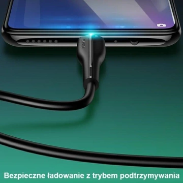 USAMS Kabel U38 microUSB 4A Schnellladung für OPPO 1m weiß