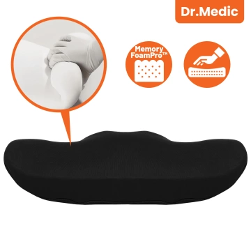 DR.MEDIC ErgoDrive™ Ergonomisches Lendenkissen für Autos, Fahrer, Beifahrer, Bürostühle, Gaming-Stühle und Sitze