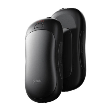 Ocoopa UT3 Pro Handwärmer mit Powerbank-Funktion 2x5000 mAh USB-C Schwarz-Schwarz