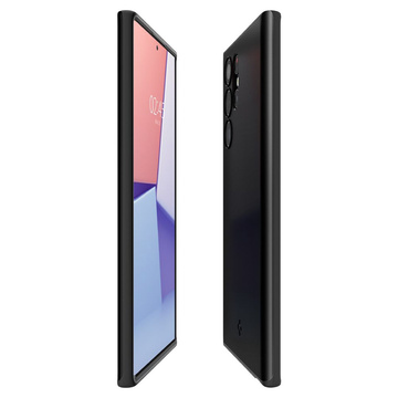 Etui für Samsung Galaxy S22 Ultra Obudowa Hülle Spigen Thin Fit Schwarz