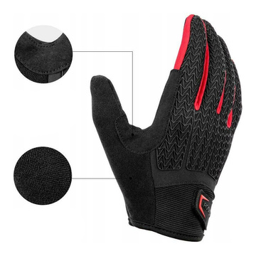 Fahrradhandschuhe XL RockBros Fahrradhandschuhe S169-1BR-XL Schwarz-Rot