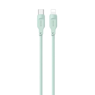 Kabel USMAS USB-C na Lightning PD Fast Charging 1.2m zielony