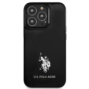 Etui na telefon US Polo hardcase Horses Logo  iPhone 13 Pro / 13 6,1" czarny/black 